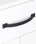 10 Pack 3 Inch Matte Black Cabinet Pulls Zinc Alloy Drawer Handles For Kitchen Cabinets Durable Solid Hardware with smooth installation