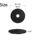 Set Of 12 Rubber Spacers For Vibration Damping 1-1/4 Inch Outer Diameter 1/4 Inch Inner Diameter 1/16 Inch Thick grommet