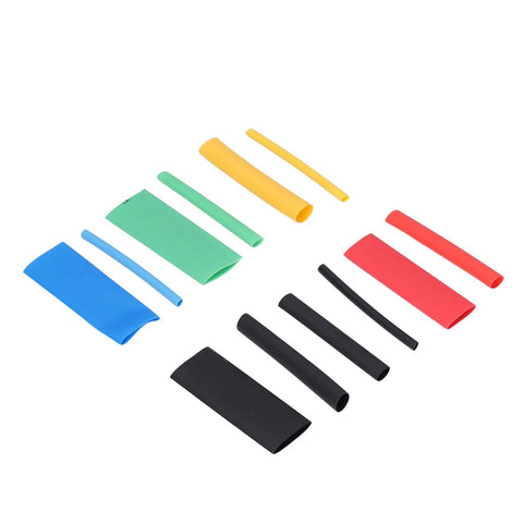 Top Notch Heat Shrink Tubing Kit With 530 Pieces Covering Every Size Needed For Electrical Insulation Wire Wrap Sleeves Perfect For Solder Joint Filament Repair And Secure Wire Connections Built From Durable Polyolefin That Swells Two To One Ratio To. Assorted sizes and colors