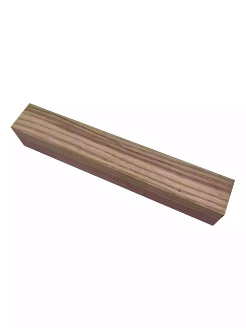 Exotic Wood Zone White Ash turning blank, 2x2x6 in, kiln-dried hardwood for lathe turning