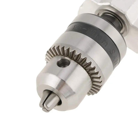 Sturdy Metal Unpowered Spindle Assembly For Drill Chuck And Table Saw DIY Projects Heavy Duty Replacement Part For Smooth Precision And Easy Setup Ideal For DIY Hobbyists And Pro Shop Setups That Demand Stable Spindle Performance, metal drill chuck spindle close-up, 1.5-10 mm clamp range