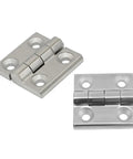 Stainless Steel Corner Door Hinges Set Of 2 50x50 Hardware Cabinet Folding Hinges For Doors And Windows Electric Box Use Rust Resistant