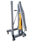 Heavy Duty 2 Ton Hydraulic Engine Hoist And Foldable Shop Crane With Hand Pump for smooth auto repairs in garage.