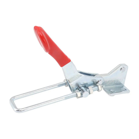 Built Tough Heavy Duty Toggle Latch Clamp 450kg Holding Power for Tool Boxes, Iron Hasp Lock, 90 Degree Design, side view