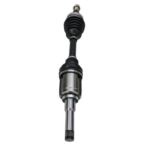 Front 2 Piece CV Axle Set For 2010 To 2017 Chevy Equinox And GMC Terrain 2 4 L Pair Replacement Axle Shafts, single axle visible