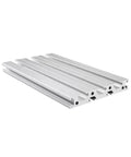 Hella Sturdy Anodized T Slot Aluminum Extrusion Profile Frame For Cnc 3D Printer Parts And Diy Machinery Setup Featuring Smooth Linear Rail Guide For Awesome Woodworking Build Projects At 1000Mm, showcasing stacked aluminum extrusions.
