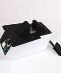 Swift 1500W Optical Eyeglasses Frame Warmer Delivering Snap Heat Adjustments And Hot Cold Air Shifts For Super Smooth Resin Lens Bending Plus Zero Fuss Glasses Repair Gear For Pros, side view with control panel and heat elements.