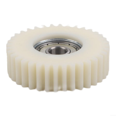 36 Tooth Nylon Gear For Bafang 500W Ebike Drive Motors High Strength Plastic Cog Wheel showing steel bearing interface