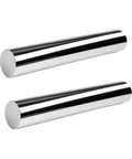 Smooth Operation 2Pack Of 10mm By 100Mm Linear Motion Rods Shaft Guide With Reliable Chrome Plated Carbon Steel Build For Perfect Sliding Action