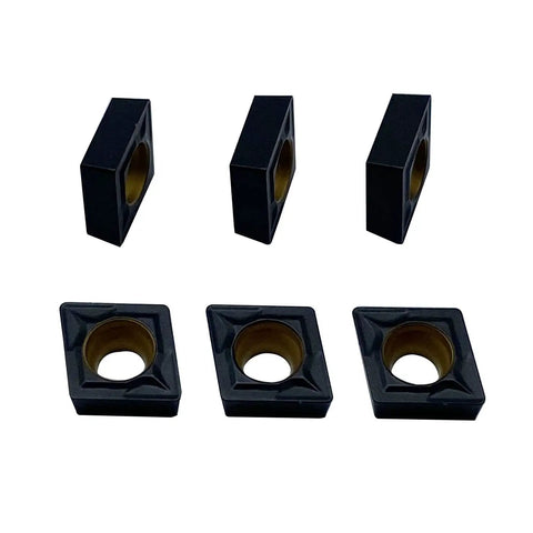 CCMT060204 Indexable Carbide Turning Insert For Lathe And Boring Bar Coated With TiCN Al2O3 For Cast Iron Turning Specially Designed For Stable Cutting 91 HRA Hardness Tough Fibrous Structure 10 Piece Pack Precision Turning