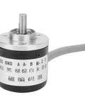 38mm Incremental Rotary Encoder With 1024 Pulses For High Precision Motion Sensing, Built Tough With Rugged Stainless Steel Spindle And Metal Shell