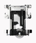 4 Piece Upgrade Sliding Door Roller Wheels For Wooden Doors With Bearings, lower wheel runner assembly, heavy duty plastic housing