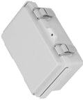 Rugged ABS Electrical Enclosure With Hinged Cover And Stainless Steel Latches For Indoor And Outdoor Industrial Use 100x150x70mm