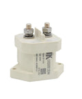 Industrial Grade 300A DC Contactor Relay 1000V compact design for EV charging, featuring two connection terminals.