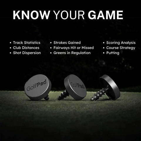 Automatic Swing Trainer System Turns Android And iPhone Into A Golf Analytics Powerhouse with GolfPad track features visible