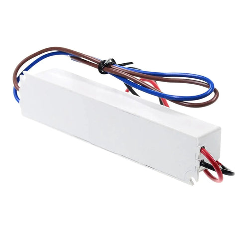 Heavy Duty Ip67 Waterproof Led Driver Power Supply 18W 24V Ac Dc Constant Voltage Transformer with wires and sealed casing.