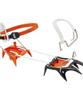 IRVIS Hybrid LeverLock Universal Crampons showing 10 point front and ANTISNOW tech for glacier trekking and ski mountaineering