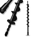 Post Hole Digger Auger Bit With 2 Inch Diameter And 31.5 Inch Length For Fence Posts Trees Bulbs And Garden Holes Deep Digs