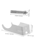 Heavy Duty Steel Bathroom Radiator Hooks And Wall Mount Brackets With Expansion Screws Universal Radiator Hangers 6 Piece Set