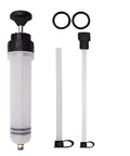 Grab This Sweet Manual Oil Extractor Pump For Your Garage Sessions! Includes 200ml transparent cylinder and two adapters.