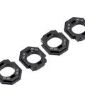Aluminum Adjustable RC Motor Mount 4 Piece Set For 1 18 And 1 14 RC Trucks Like ARRMA Granite GROM 4X4 Mojave Mega 380 Upgrade Parts