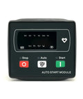 Genny Controller Auto Start Stop ATS Switching Panel For Gasoline Generators Phase Angle Controller Easy Install Durable Electronic Switchgear For Backup Power Generator Set Accessory 1 Piece front view