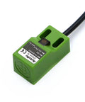 Inductive Proximity Sensor SN04N NPN NO Square LED Light Motion Switch For Automation Projects Industrial Machinery With Pro Grade Sensing And Fast Response In Harsh Environments green square sensor with cable