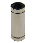 Nickel plated LM12LUU bearings for 12mm shafts, 1045 steel