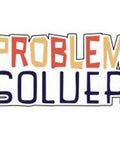 "Problem Solver" sign from 12 Piece Science Photo Booth Props With Sticks Mad Scientist Selfie Cards Chemistry Lab Party Supplies