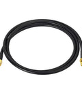 Antenna Extension Relocation Cable SMA Male To Female RG58 Coax Jumper 1m 3 Ft Length 50 Ohm Ham Radio Cable coiled on white background