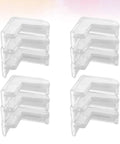 PVC Corner Protectors For Furniture And Cabinets Elastic Impact Absorption With Adhesive Installation No Drill Safe Table Edge Guards For Home Safety 30 Pack