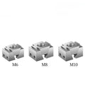 Heavy Duty Badass Precision CNC Machining Wedge Clamping Block M6 M8 M10 set for secure metalworking and quick setup.