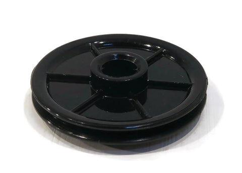 Single idler pulley from Pack Of 2 Idler Pulleys For Garage Door Opener Chamberlain And LiftMaster 144C56 Square Rail System
