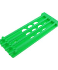 Green component of Set Of 3 Sturdy Plastic Pigeon Ring Holders Anklet Organizer For Poultry Habitat 20 By 6.7 Cm Heavy Duty Hanging Rack
