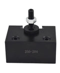 Hella Rigid Bxa 250-204 Wedge Piston Quick Change Tool Holder for CNC, black metal holder with adjustable clamping screw.