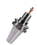 Top Shelf Hydraulic Toolholder Delivers Dead Precision For Heavy Duty CNC Machining With Zero Wobble Dynamic Balanced Collet Chuck and Smooth Running HSK63 Shanks, featuring a 16mm bit.