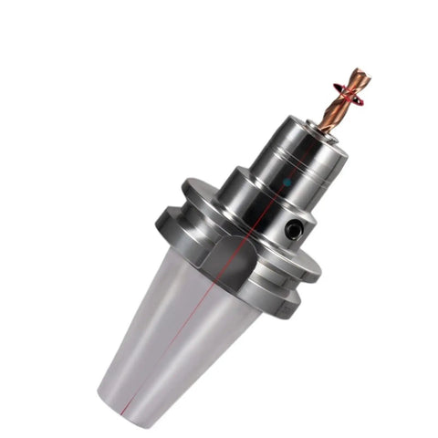 Top Tier Hydraulic Collet Chuck For Cnc Machining Centers Featuring Dynamic Balance Design And 0.003 Millimeter Runout Accuracy With Bt40 Interface, close-up view.
