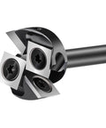 Beefy Spoilboard Surfacing Router Bit With One Quarter Inch Shank And One Inch Cutting Diameter, Four Wing Precision Bit