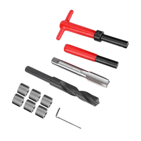 Top Notch Fabater M16x2 Thread Repair Kit With Stainless Steel Twisted Inserts For A Solid Fix On Damaged Threads No More Broken Bolts Ever.