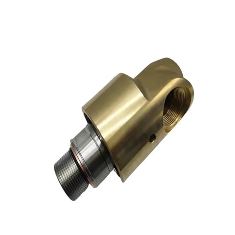 Compact High Speed Water Rotary Union With Low Friction Metal Build For Industrial Fluid Transfer Built To Last Smooth Quick Connections Fast Response Easy Setup Rugged Yet Flexible For Confined Spaces And Heavy Duty Use Model 527000055 785530 S2310, brass threaded view