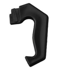 Black Coffee Pot Handle Replacement Fits 1 Cup to 12 Cup Moka Pots Stovetop Espresso Makers Easy Install, plastic material.