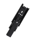 Soft Close 4 Inch Drawer Slides Steel Guide Rails Zinc Plated 2 Pack For Kitchen Cabinets And Wardrobes in black