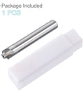 CoCud HSS-AL corner rounding end mill cutter, 2-flute, 2 mm radius, with white plastic storage case.