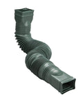Extendable Downspout Extension Green For 2x3 And 3x4 Downspouts Durable And Easy To Install Weather Resistant Flexible Fit