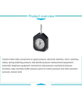 Dual Pointer Analog Tension Gauge For Precise Push And Pull Force Measurement From 30g To 500g With High Accuracy 0.02 N Wide Range Tension Gauge For Lab Shop And DIY Projects, black housing