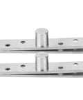 360 Degree Pivot Door Hinge Stainless Steel Heavy Duty Concealed Hinge For Hidden Bookcase Cabinets 95mm Long Central Axis