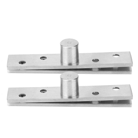 360 Degree Pivot Door Hinge Stainless Steel Heavy Duty Concealed Hinge For Hidden Bookcase Cabinets 95mm Long Central Axis