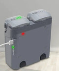 Two-Way Charging Hub For Air 3S And Air 3 Drones, Fast Charger Case Station with two batteries displaying charge status
