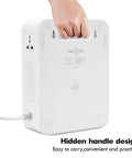 Back view of 2000W Step Up Voltage Converter 110V To 220V with hidden handle and anti-slip feet