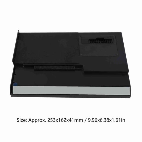 Next Level External GPU Dock Station USB4 40Gbps PCIe Enclosure with Gigabit Ethernet, top view with detailed ports.